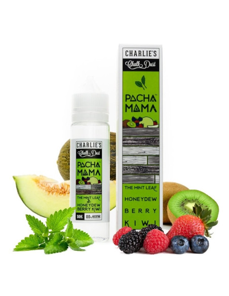 LIQUIDO - THE MINT LEAF HONEYDEW BERRY KIWI 50ml BY PACHAMAMA