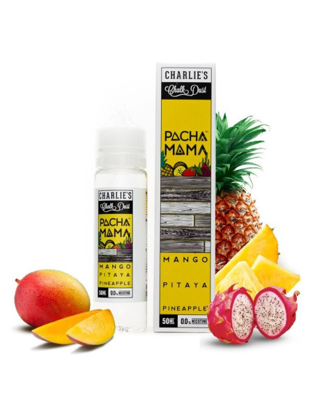 LIQUIDO -  MANGO PITAYA PINEAPPLE 50ml BY PACHAMAMA