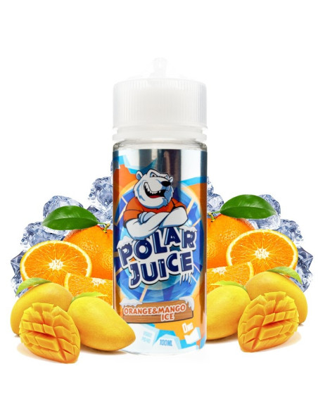 LIQUIDO - ORANGE MANGO ICE 100ML BY POLAR JUICE