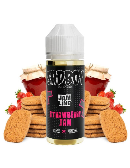 LIQUIDO - STRAWBERRY JAM 100ML BY SADBOY