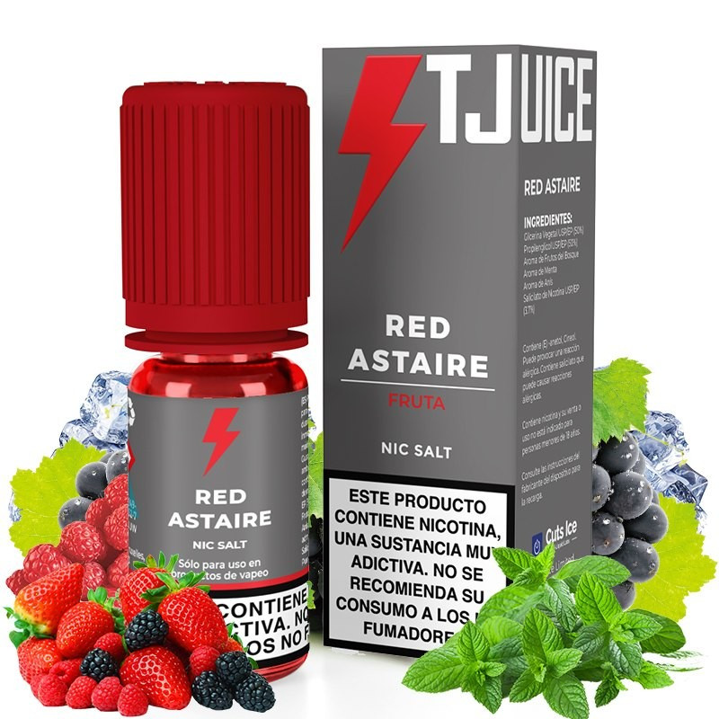 Sales de Nicotina T-Juice - Red Astaire 10ml | Bengala Spain