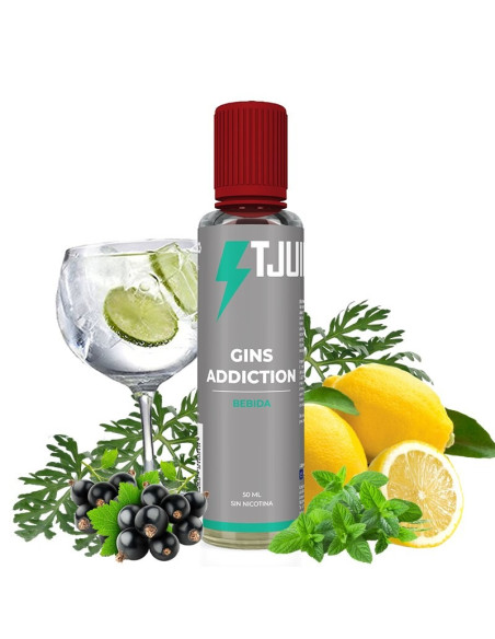 LIQUIDO - GINS ADDICTION 50 ML BY T-JUICE