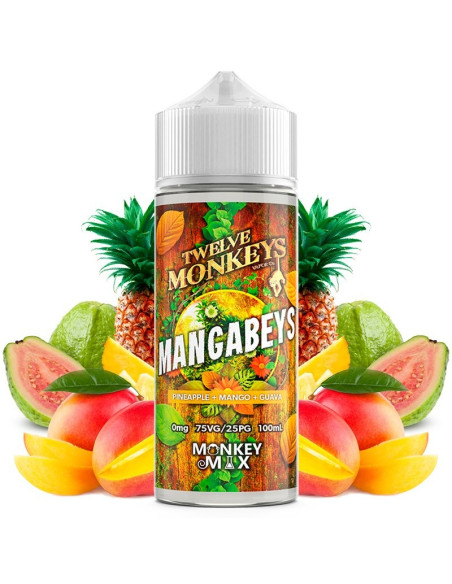 LIQUIDO -  MANGABEYS 100ML BY TWELVE MONKEYS