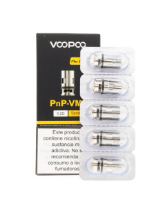 PACK 5 RESISTENCIAS PnP-VM5 BY VOOPOO | Bengala Spain