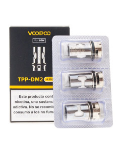 PACK 3 RESISTENCIAS TPP-DM2 0.2 Ohm BY VOOPOO | Bengala Spain