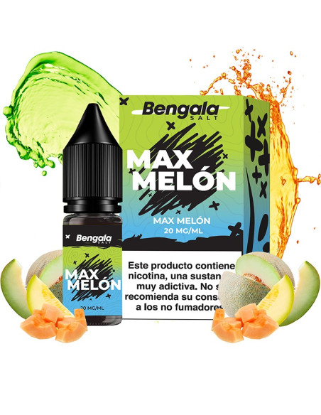 Sales de Nicotina Bengala Salt - Max Melon 10ml | Bengala Spain