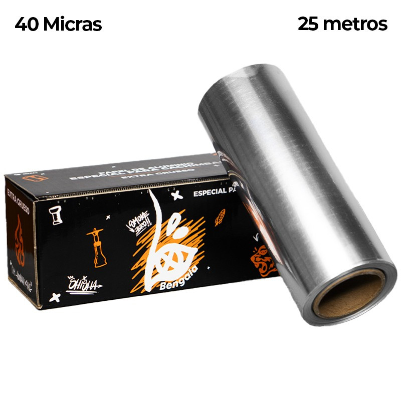 ROLLO ALUMINIO 25M BENGALA