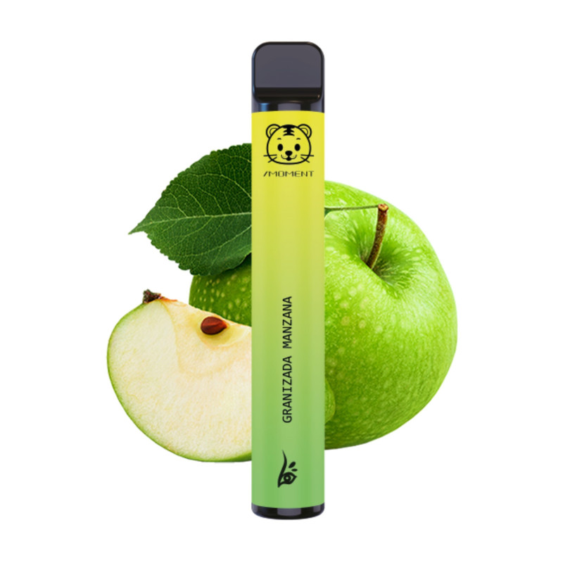 ✅Pod Desechable iMoment 800 Zero - Granizada de manzana | Bengala Spain