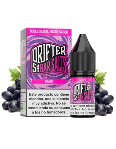 SALES JUICE SAUZ DRIFTER BAR SALTS - GRAPE 10ML