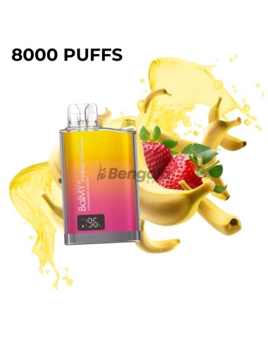 POD DESECHABLE BALMY POWER CRYSTAL - STRAWBERRY BANANA