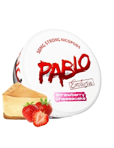 BOLSITA DE NICOTINA PABLO - STRAWBERRY CHEESECAKE