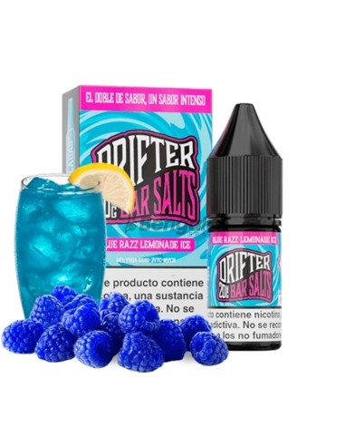 SALES  JUICE SAUZ DRIFTER BAR SALTS 10ML - BLUE RAZZ LEMONADE ICE