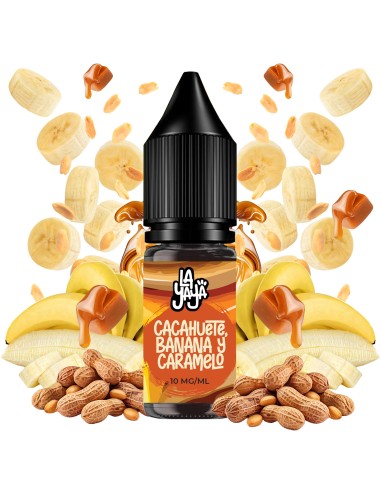 SALES LA YAYA SALT - CACAHUETE, BANANA Y CARAMELO 10ML