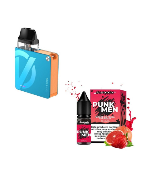 KIT WEB VAPER RECARGABLE VAPORESSO XROS 3 NANO+ SALES DE NICOTINA BENGALA SALTS | Bengala Spain