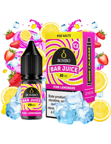 Sales de Nicotina Bar Juice by Bombo - Pink Lemonade 10ml | Bengala Spain