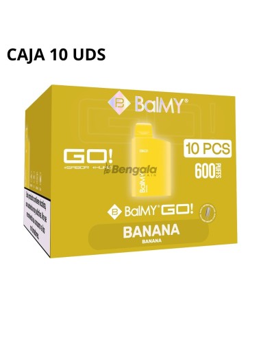 CAJA VAPER DESECHABLE BALMY GO - BANANA