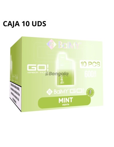 CAJA VAPER DESECHABLE BALMY GO - MINT