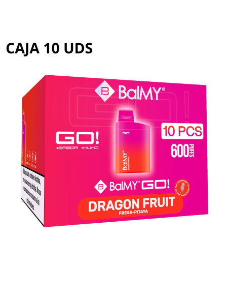 Caja Vaper Desechable Balmy Go - Dragon Fruit| Bengala Spain