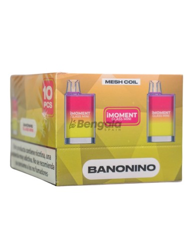 CAJA VAPER DESECHABLE IMOMENT 600 - BANONINO