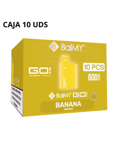 Caja Vaper Desechable Balmy Go - Banana | Bengala Spain