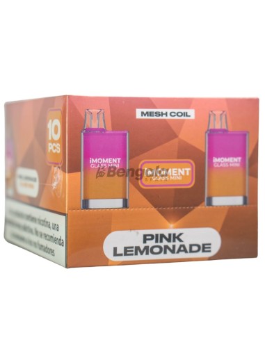 CAJA VAPER DESECHABLE IMOMENT 600 - PINK LIMONADE