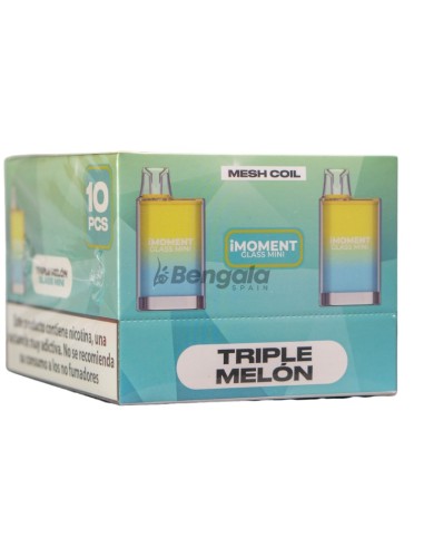 CAJA VAPER DESECHABLE IMOMENT 600 - TRIPLE MELON