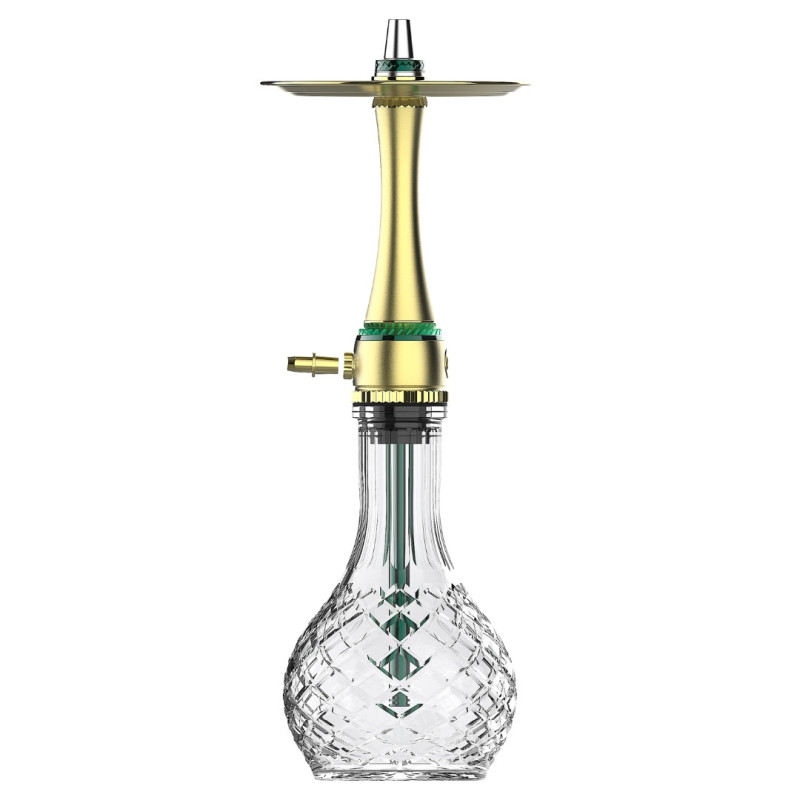 Cachimba Maxx Hookah Royal Emerald Gold | Bengala Spain