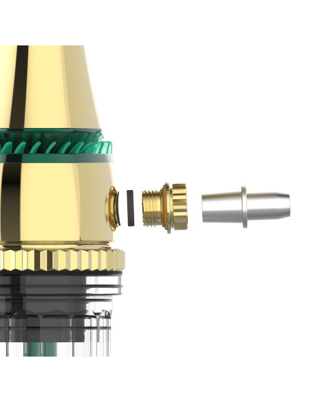 Cachimba Maxx Hookah Royal Emerald Gold | Bengala Spain