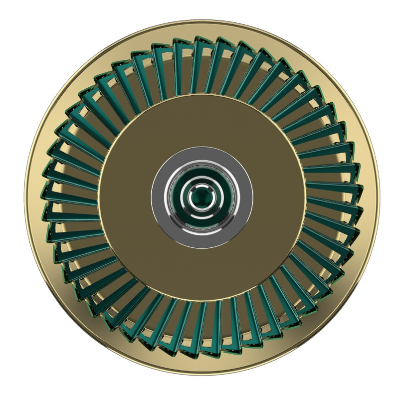 Cachimba Maxx Hookah Royal Emerald Gold | Bengala Spain