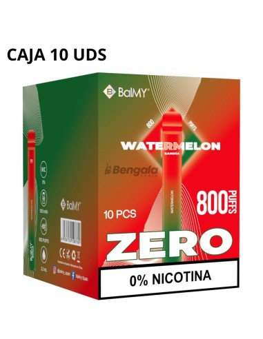 CAJA VAPER DESECHABLE BALMY SENSES - WATERMELON