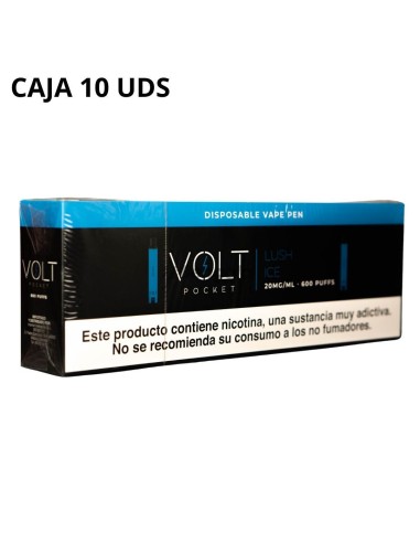 CAJA VAPER DESECHABLE VOLT POCKET - LUSH ICE