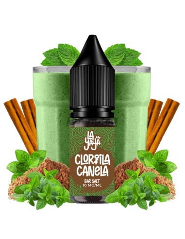 SALES DE NICOTINA LA YAYA SALT - CLOROFILA CANELA 10ML