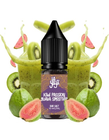 SALES DE NICOTINA LA YAYA SALT - SMOOTHIE KIWI PASSION GUAVA 10ML