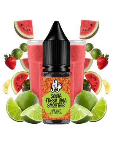 SALES DE NICOTINA LA YAYA SALT - SMOOTHIE SANDIA FRESA LIMA 10ML