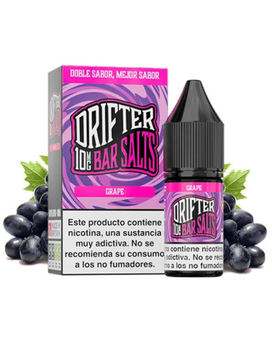 Sales de Nicotina Drifter Bar Salts - Grape 10ml | Bengala Spain