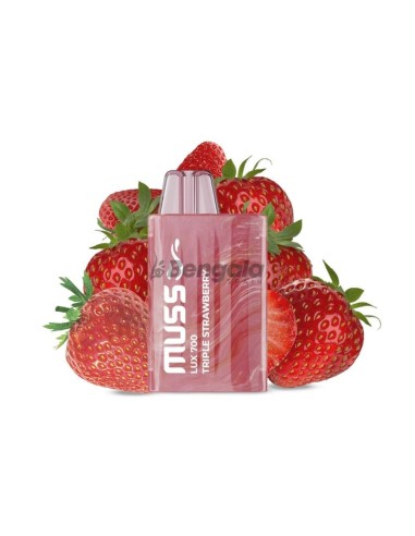 POD DESECHABLE MUSS MARMOL 700 - TRIPLE STRAWBERRY