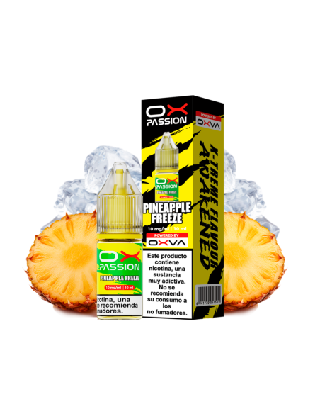 Sales de Nicotina Oxva Ox Passion - Pineapple Freeze 10ml | Bengala Spain