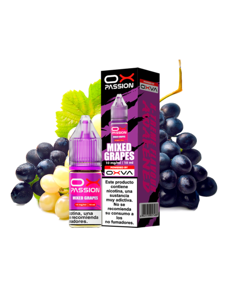 Sales de Nicotina Oxva Ox Passion - Mixed Grapes 10ml | Bengala Spain