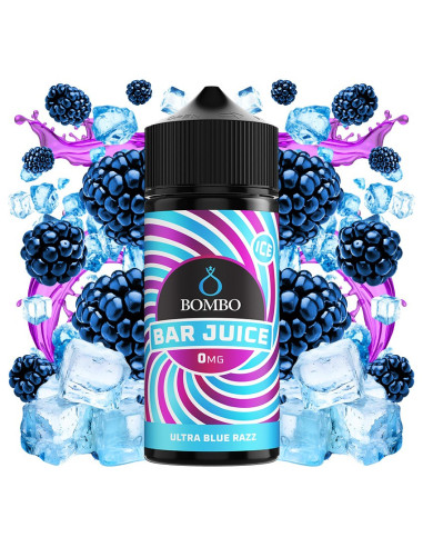 ULTRA BLUE RAZZ 100ML - BAR JUICE BY BOMBO | Bengala Spain