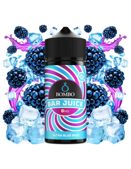 ULTRA BLUE RAZZ 100ML - BAR JUICE BY BOMBO | Bengala Spain