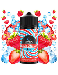 E-Liquid Bar Juice by Bombo - Super Strawberry 100ml | Bengala Spain