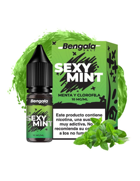 Sales de Nicotina Bengala Salt - Sexy Mint 10ml | Bengala Spain