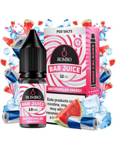 Sales de Nicotina Bar Juice by Bombo - Watermelon Energy Ice 10ml | Bengala Spain