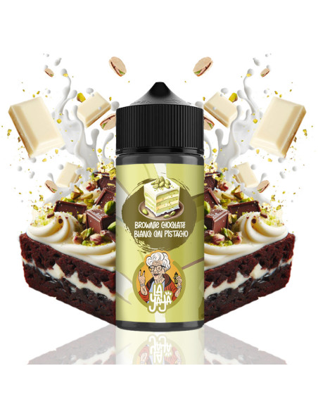 E-Liquid La Yaya - Brownie Chocolate Blanco Con Pistacho 100ml | Bengala Spain