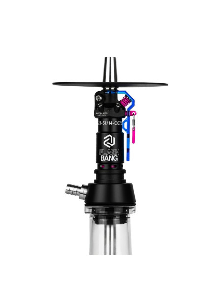 Cachimba Amotion Hookah Flash Bang Black | Bengala Spain