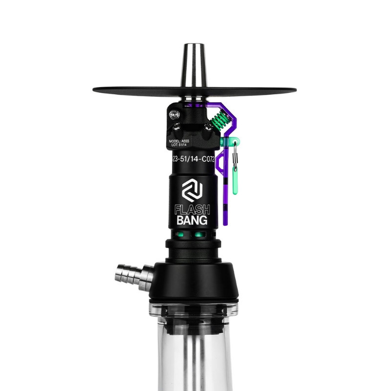 Cachimba Amotion Hookah Flash Bang Black | Bengala Spain
