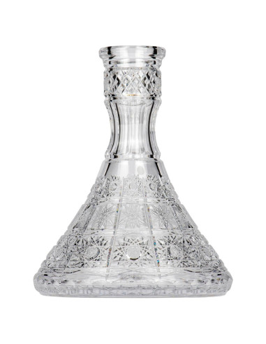 Base Cachimba Caesar Crystal Cone PK500 Clear | Bengala Spain