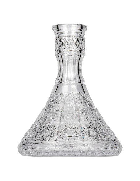 BASE CACHIMBA CAESAR CRYSTAL CONE PK500 CLEAR