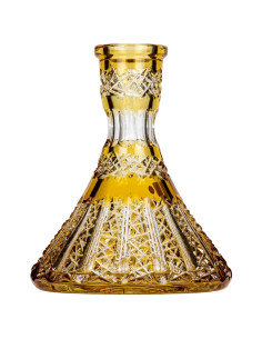 BASE CACHIMBA CAESAR CRYSTAL CONE VERTICAL YELLOW