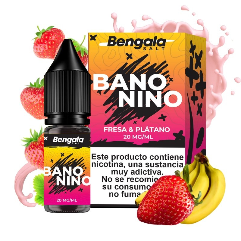 Sales de Nicotina Bengala Salt - Banonino 10ml | Bengala Spain
